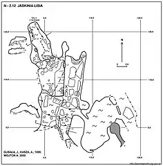 Plan jaskini