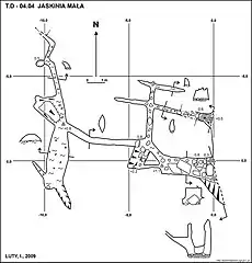 Plan jaskini