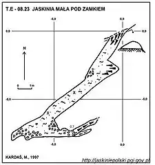 Plan jaskini