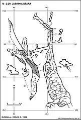 Plan jaskini