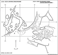 Plan jaskini