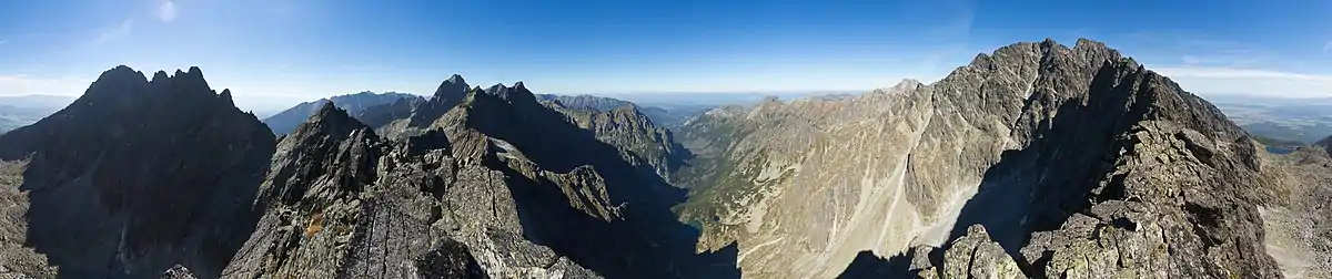 Panorama 360° z wierzchołka Kaczego Szczytu