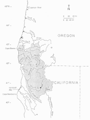 Mapa pasma górskiego