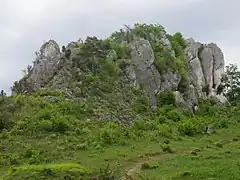 Krucze Skały od południowego zachodu