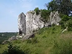 Krucze Skały od południowego wschodu