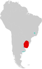 Mapa występowania