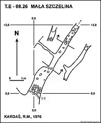 Plan jaskini