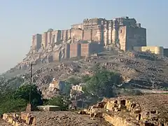 Dźodhpur – twierdza Twierdza Mehrangarh