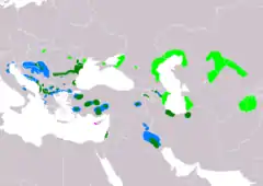 Mapa występowania