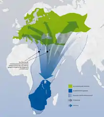 Mapa występowania