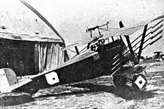 francuski samolot myśliwski Nieuport 16 z rakietami Le Prieur