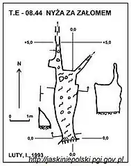 Plan jaskini