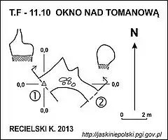 Plan jaskini