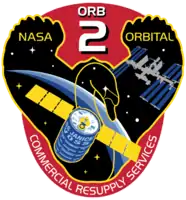 Emblemat Cygnus CRS Orb-2