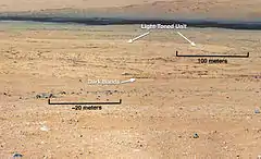 Obszar na Marsie Glenelgfig1-Mars Curiosity Rover-Glenelg Terrain.jpg Dostęp do zdjęcia z adnotacjami