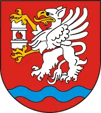 Herb powiatu łęczyńskiego