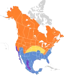 Mapa występowania