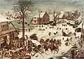 Pieter Bruegel Starszy:Spis ludności w Betlejem