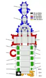 Plan katedry w Vannes