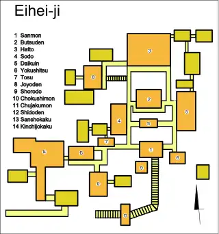 Plan Eihie-ji