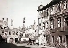 Rynek po zbombardowaniu (1946)