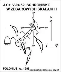 Plan jaskini