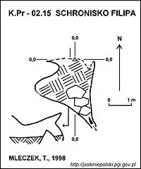 Plan jaskini