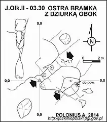 Plan jaskini