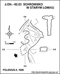 Plan jaskini