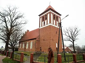 Widok od strony wieży