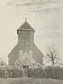 Widok kościoła przed 1909