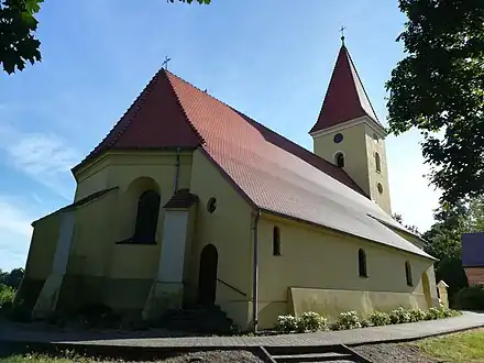 Widok od strony prezbiterium