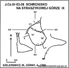 Plan jaskini