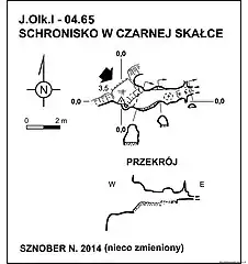 Plan jaskini