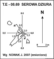 Plan jaskini