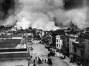 Pożary po trzęsieniu ziemi w San Francisco z roku 1904