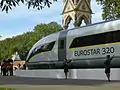 Eurostar 320 – marka Siemens Velaro na konferencji prasowej w Londynie