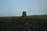 Widok na szczyt Snaefell