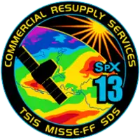 Emblemat SpaceX CRS-13