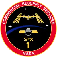 Emblemat SpaceX CRS-1