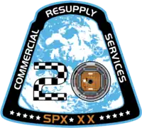 Emblemat SpaceX CRS-20