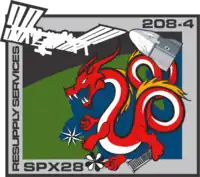 Emblemat SpaceX CRS-28