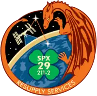 Emblemat SpaceX CRS-29