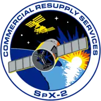 Emblemat SpaceX CRS-2