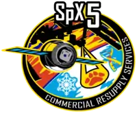 Emblemat SpaceX CRS-5