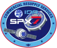 Emblemat SpaceX CRS-7