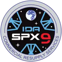 Emblemat SpaceX CRS-9