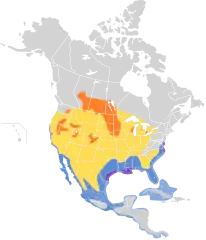 Mapa występowania