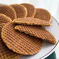 wafle z syropem