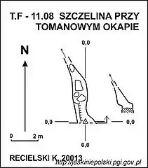 Plan jaskini